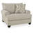 Asanti Upholstered Accent Chair with Ottoman