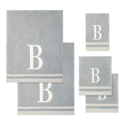 Ensemble de serviettes GRY / IVR Monogram