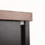 Armoire de rangement 63 "à portes de grange avec tiroirs et porte-1508581041