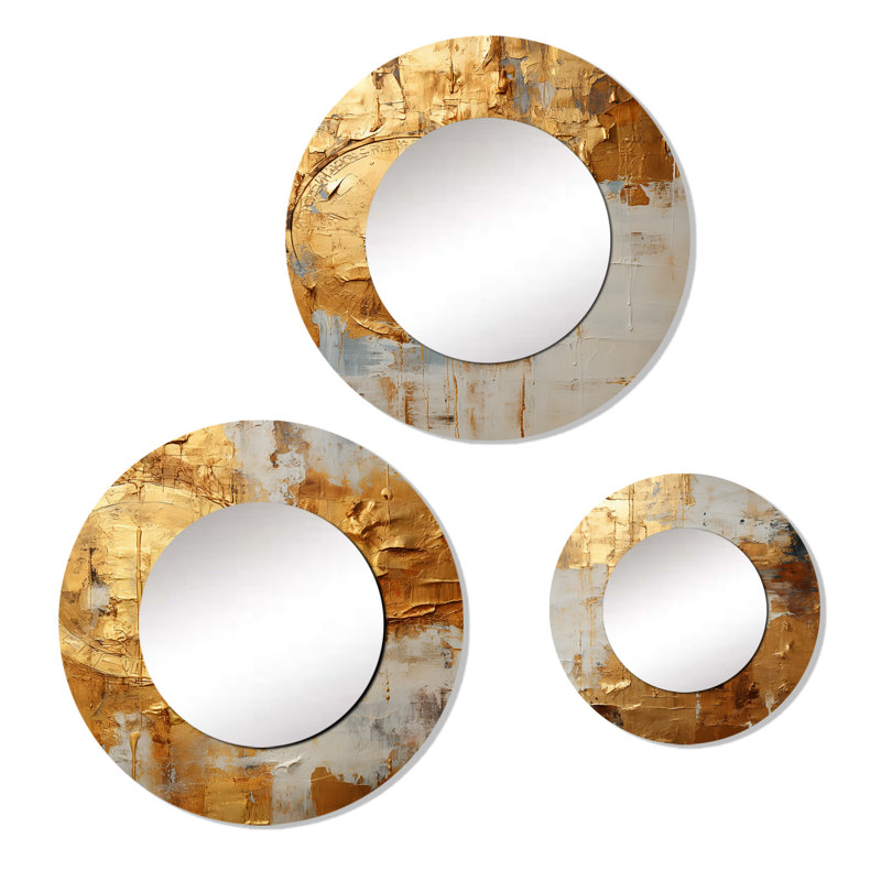 Metal Round Mirror