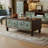 American retro painted coffee table
