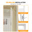 Stainless Steel Pressure Mounted Pet Gate-1007412733