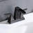 2-handle Bathroom Faucet with Drain Assembly-87197485