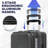 Luggage,with front opening,TSA approved lock,hardshell suitcase-130603917