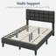 Lit plateforme tapissier Contemporary-1010778106-1010778105