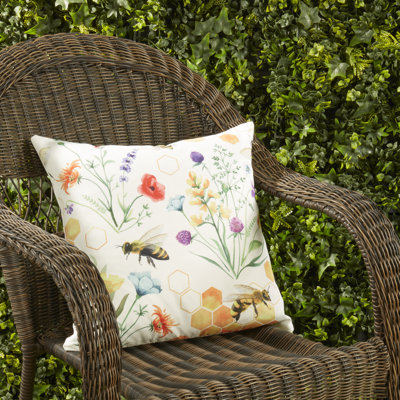 Coussin d'extérieur Bright Bumble Bee