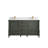 Aberdeen 60'' Double Bathroom Vanity with Top-74804035