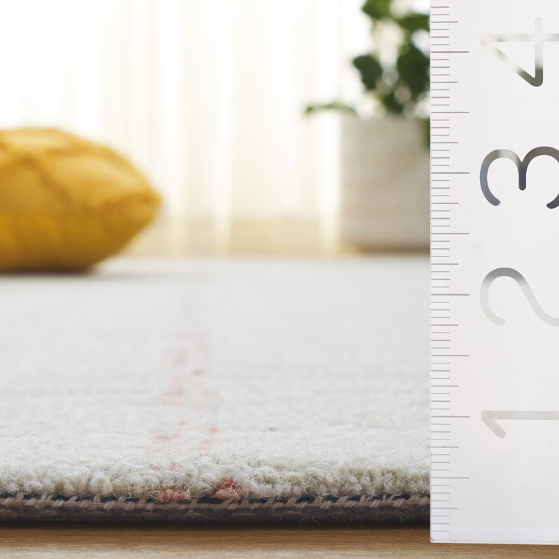 Laine touffetée à la main Metro; Tapis d'intérieur en coton, Tapis de couloir 2 pi 3 po x 9 pi