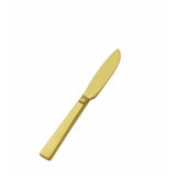 Roman Black Matte Flat Handle Butter Spreader