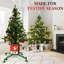 Support d'arbre de Noël naturel
