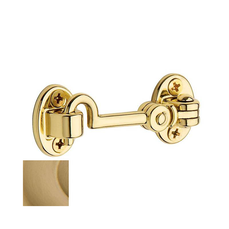 Swivel Cabin Door Catches/Latches, Vintage Brass, 1.2" H x 3" W x 0.5" D