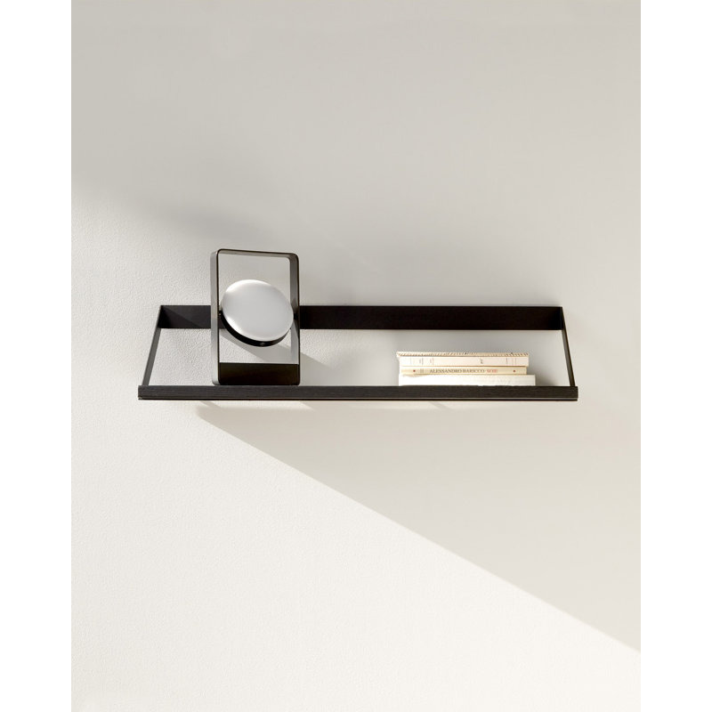 Ribbon Oak Solid Wood Floating Shelf