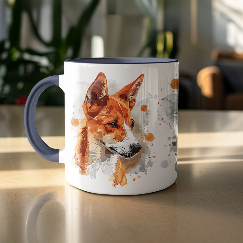 Mug, 4, Navy