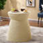 Stone Top End Table