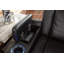 Causeuse inclinable électrique avec console Kyra