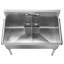 Pearlhaus 43" L x 23" W Free Standing Service Sink