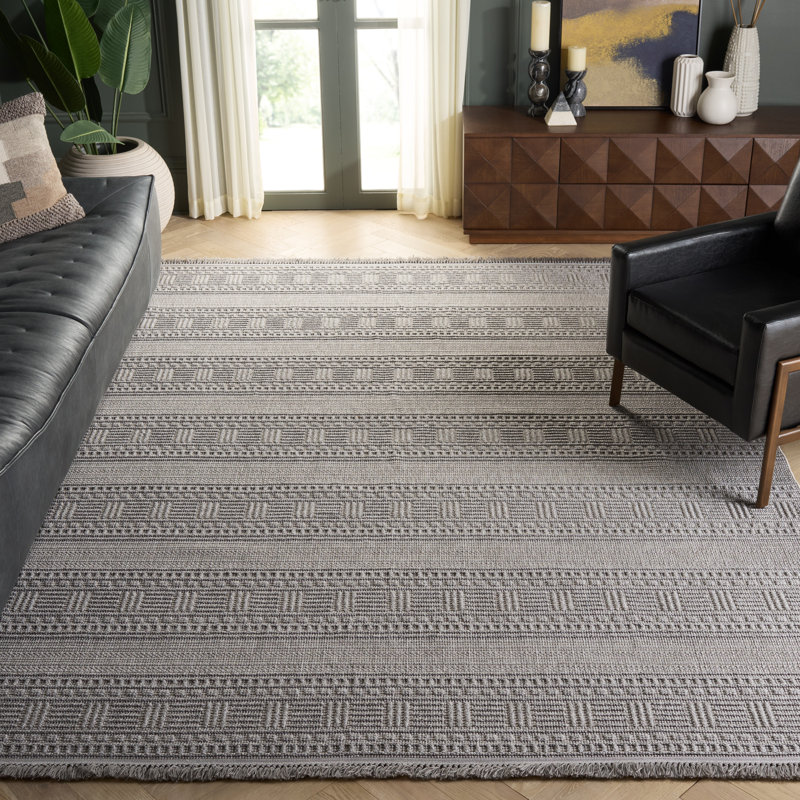 Jalanie Performance Striped Rug, Rectangle 8' x 10'