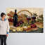 « tuscan soirée wine crop »-impression sur toile tendue-2096973723