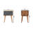Abigayle 17.72'' W Solid Wood Nightstand