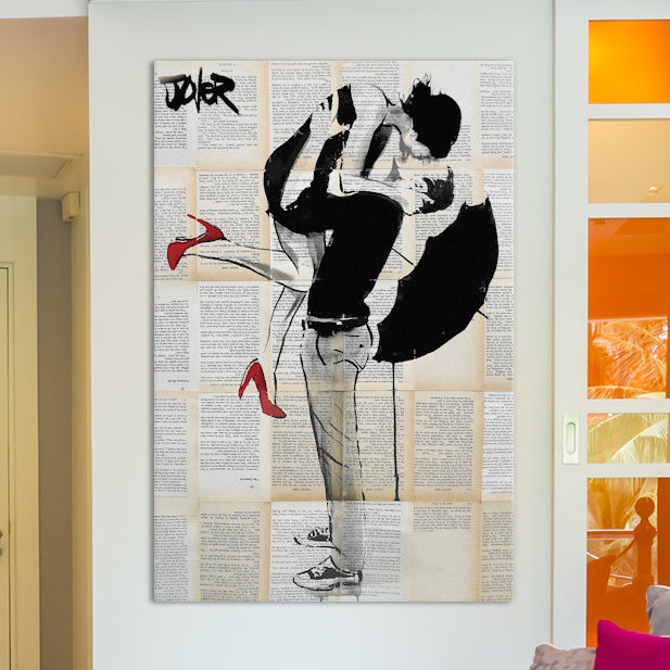 « always », reproduction d’art sur toile tendue, H 12 po x l 8 po x P 0,75 po, Toile tendue, Pas de tapis
