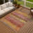 Machine Washable Indoor/Outdoor Matteson ACN2311 Stripes Rug-1745556737