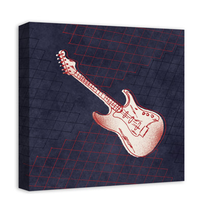 Art sur toile tendue guitare Morabito
