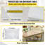 VEVOR Plastic Table Cover 40 x 80 Inch, 1.5 mm Thickness-1038469689