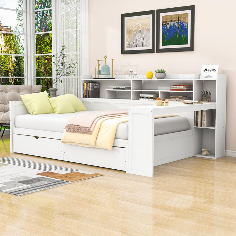 Daiyaan Daybed, Full, Antique White