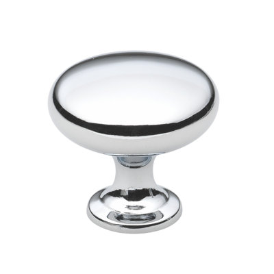 Classic Metal Mushroom Cabinet Knob
