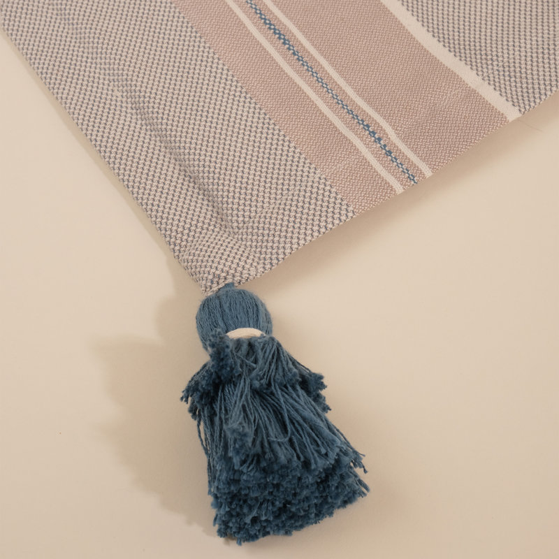 Serviette de plage 100% coton Hambleton, Bleu pétrole