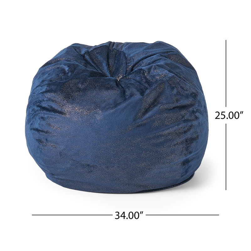 Fauteuil à billes rond 3 pieds Sky