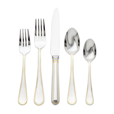 Ricci Argentieri Ascot Stainless Steel Flatware Set - Service for 4