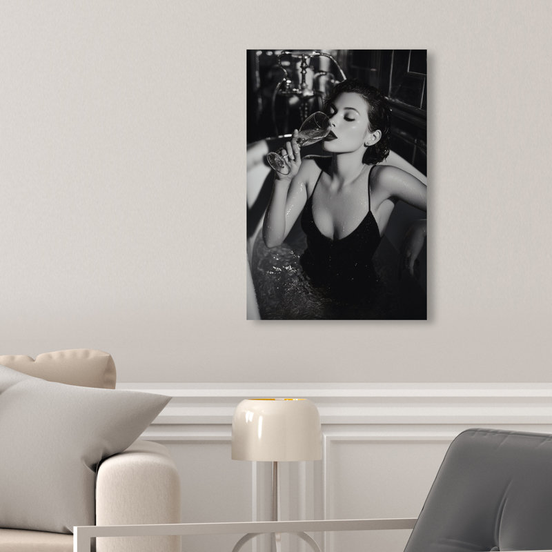 Darkened Glow Print by Oliver Gal, 30"H x 20"W, Gallery Wrapped