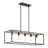 Seadrift 5 - Light Oil-Rubbed Bronze Kitchen Island Pendant