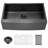 33'' L Single Bowl Stainless Steel Kitchen Sink-54378872