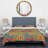 Multicolor Tile Patchwork Polyester Patchwork Duvet Cover-2030773661