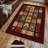 Premium 3D Printed Area Rug, 5.2 x 7.5 Feet, 100% Polyester, 650 g/m² | Antibacterial, Non-Slip PVC Dot Underside, Machine Washable | Ideal for Living Room, Bedroom & Home Decor, Soft Pile Height: 0.3 Inches