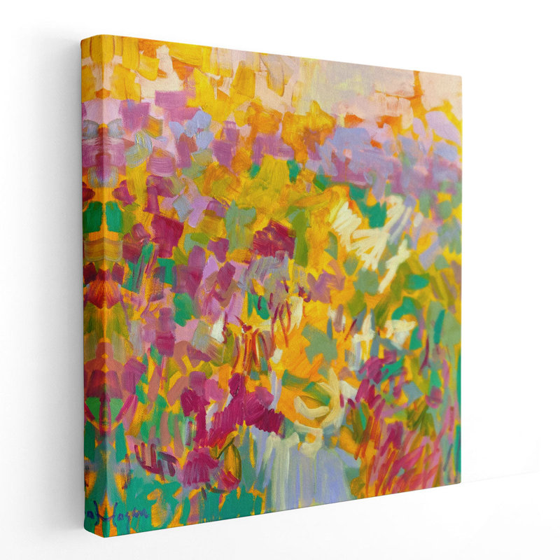 Sundance Field I - Canvas Print Wall Art, 40" H x 40" W
