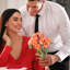 12PCS Fleurs artificielles roses en soie-404937732