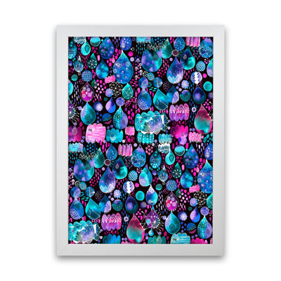 Rain Stitches Neon - Print