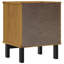 Malyha 40cm W Solid + Manufactured Wood Bedside Table