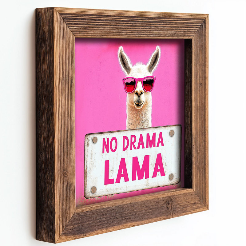 Decorative Framed MDF Painting