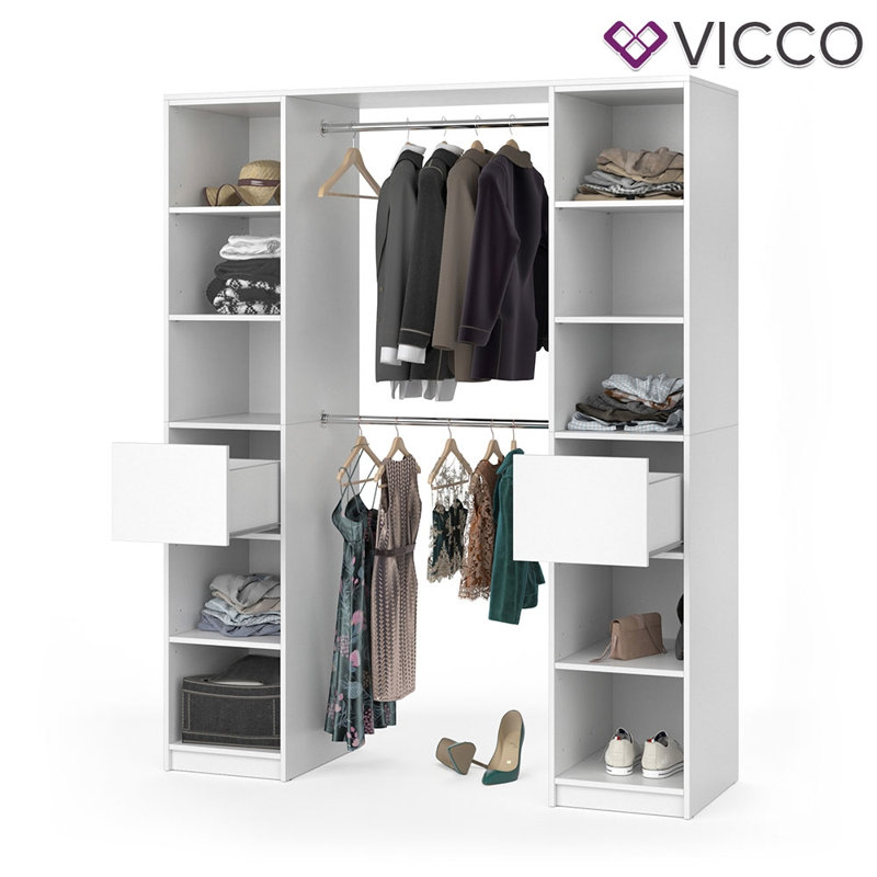 Blytheville 225.4cm Closet System