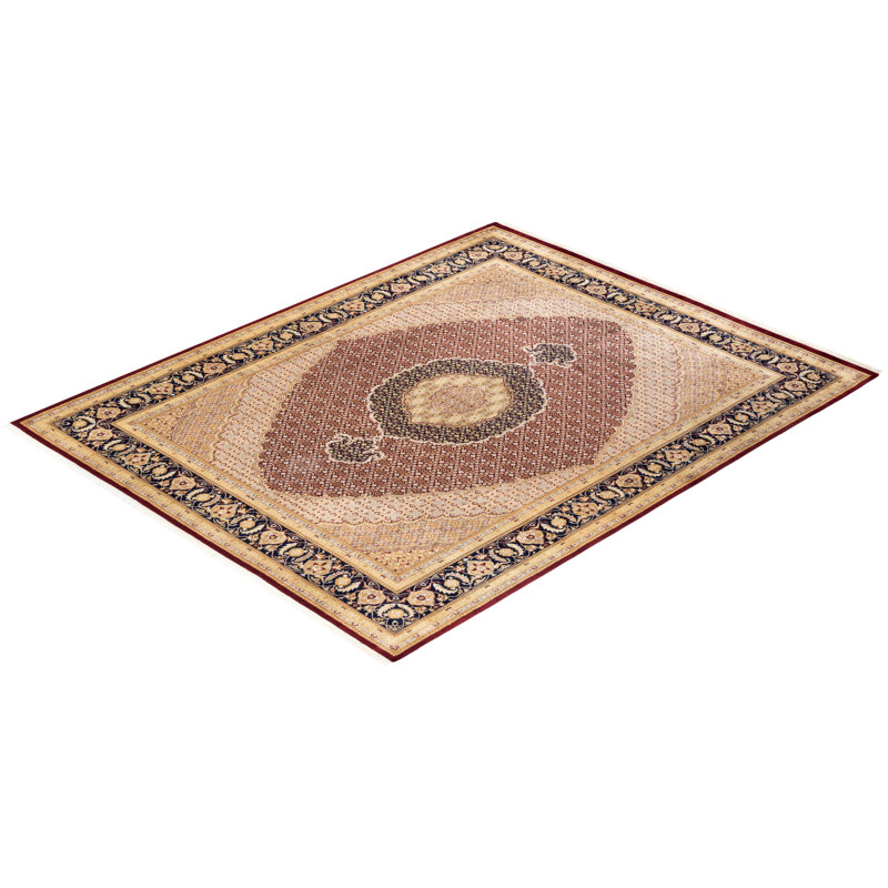 Classic One-of-a-Kind 8' 1" X 10' 1" Hand Knotted Area Rug