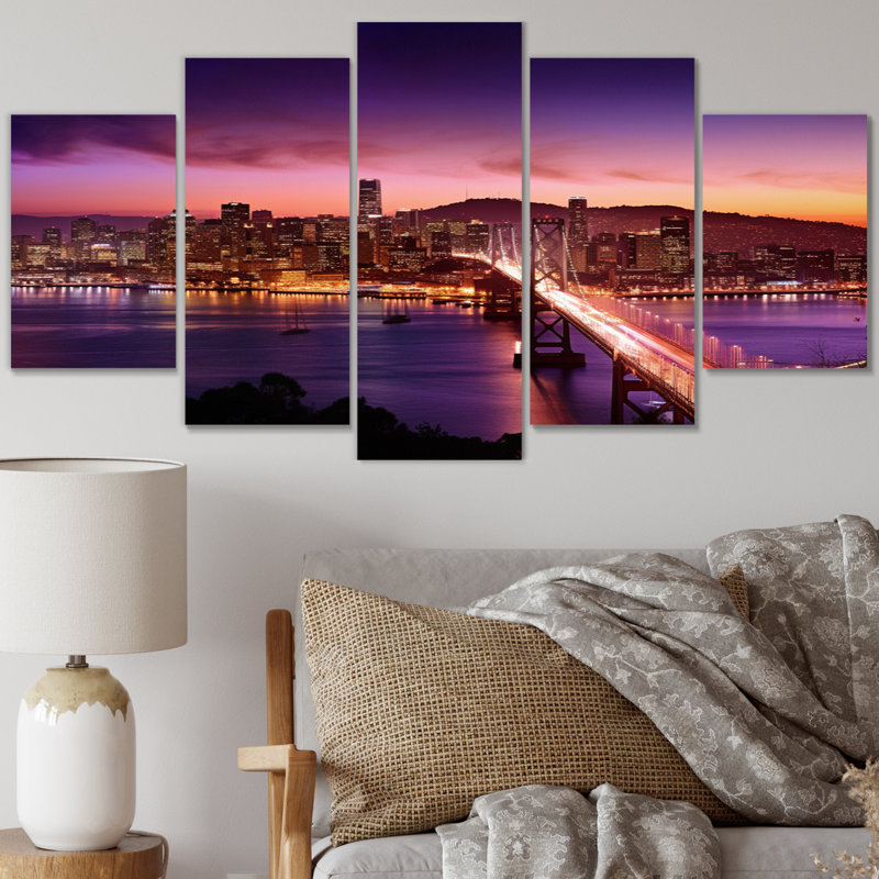 Schum - Architecture Canvas Print - 5 Panels