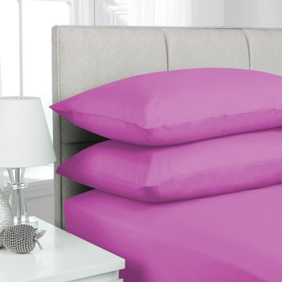 Castille Super Soft Plain Blend Microfiber Housewife Pillowcase