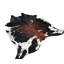 Tapis brun/blanc vache Dalewood