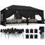 3x6m (10x20ft) Pop Up Canopy Gazebo with Removable Sidewalls, Adjustable Height Event Shelter-515335983