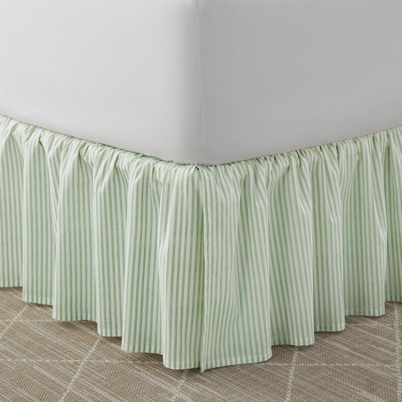 Jupe de lit Laura Ashley, Vert, Très grand