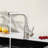 Single Handle Pull Out Sprayer Stainless Steel Kitchen Faucet-103539534
